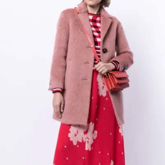 Burberry Pink Brushed Peacoat Size 36IT - Picture 1 of 4